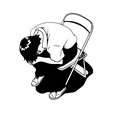 shinji_chair.png Chair Shinji - Wall Art/Keychain