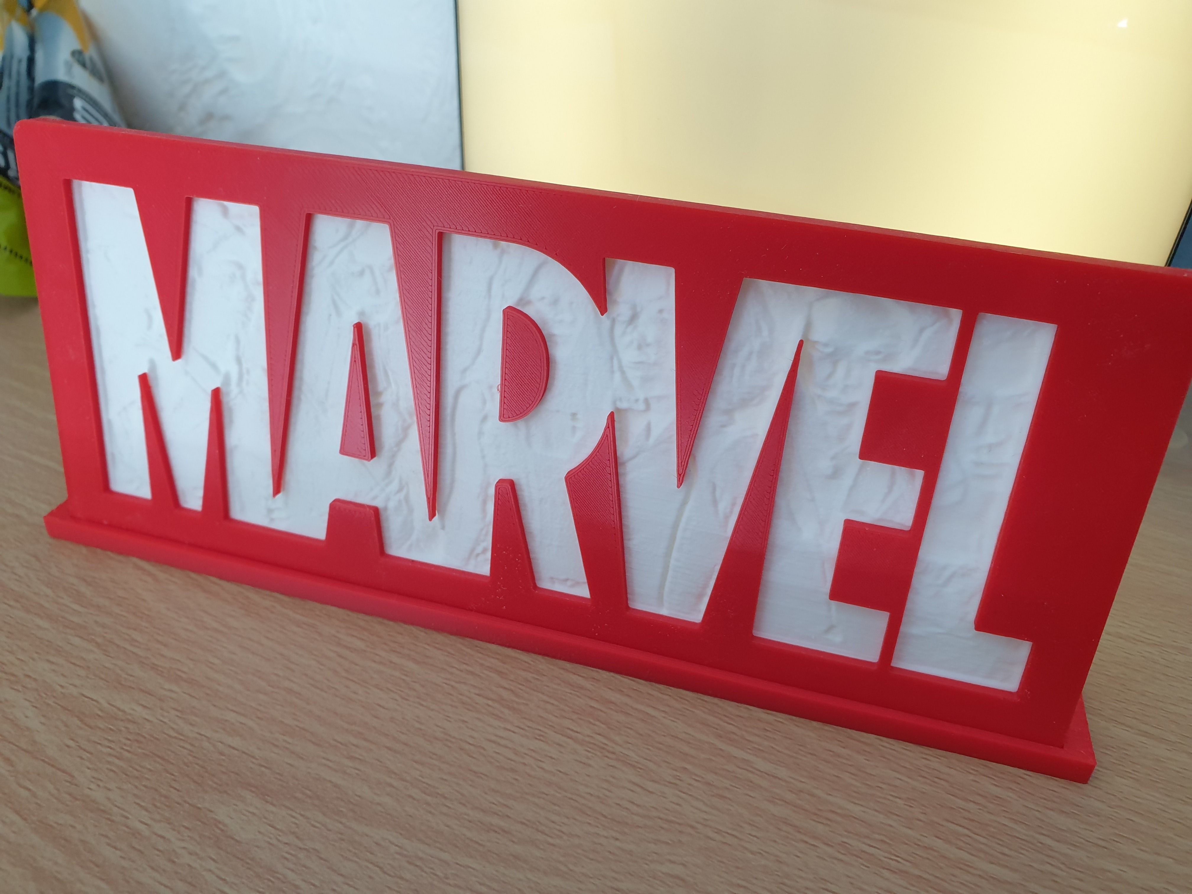 20190608_175035.jpg Download STL file Marvel Logo Lithophane - The Original Avengers • Template to 3D print, junkie_ball