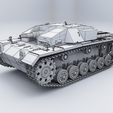 Wire.png StuG III Ausf D - WW2 German Tank Destroyer