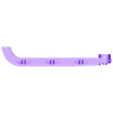 Bras gauche.stl Caterpillar D7_1-10_Bulldozer_Pusher blade