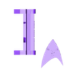 10_Inch_Tablet_Stand_-_Star_Trek_Edition.stl 10 inch Tablet Stand Star Trek Anniversary Themed