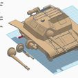 Oberwanne_2.jpg Tankette TKS 1:16 RC Tank Polish Tank 4 Variants Easybuild