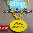 cfdafbbe-670a-45d6-a4fe-a0e9259cc35e.png BLING in the New Year - Novelty Gold Chain