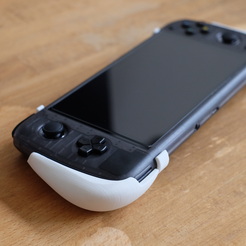 DSCF4506.png 3D file Ayn Odin Slim/Portable Grip — Solid Version・Model to download and 3D print