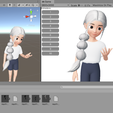 imageedit_14_2596075311.png Zepeto 3D Modeling Template Unity Prefab Free Download FBX