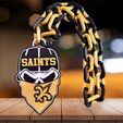 Proyecto-Quitar-fondo.jpeg CADENA SKULL  NEW ORLEANS SAINTS NFL