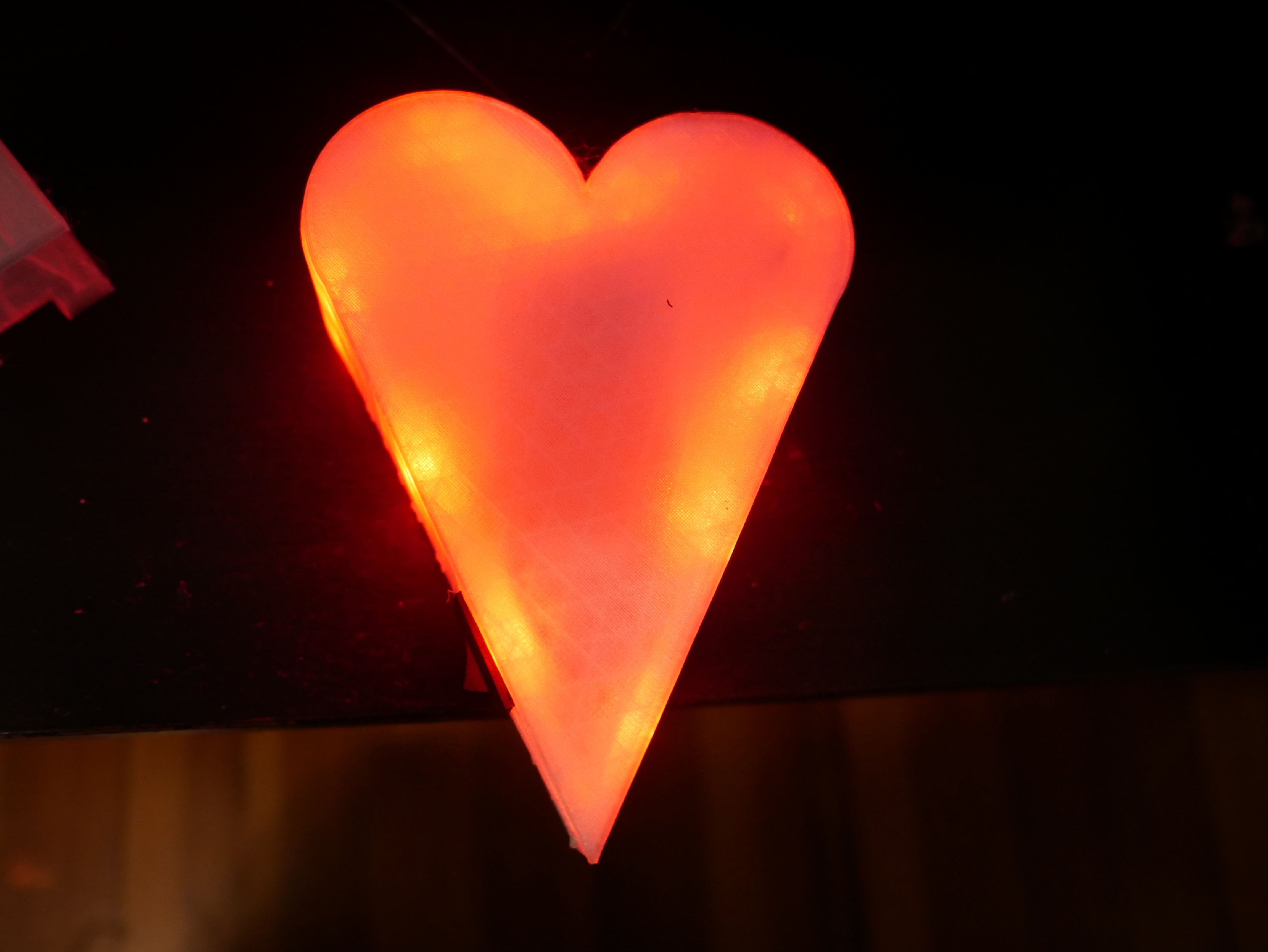 Download STL file Heart light • 3D printer object ・ Cults