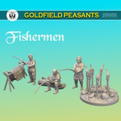 resize-set-8-fishermen.jpg Файл STL Рыбаки (крестьяне Голдфилда)・3D-печать дизайна для загрузки