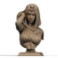 23.308.png Cleopatra Bust 3D Print