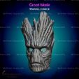 3.jpg Groot Mask - Fan Art for cosplay 3D print model