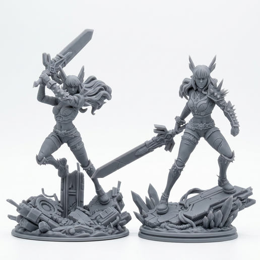🦸 Magik Dual Pose - 40mm Marvel Crisis Protocol Scale・ OBJ File for 3D ...