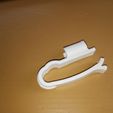 IMG_20201017_100636-vv.jpg clip holder for a tube or overflow siphon for a plastic tank wine or aquarium Clamp external internal wiring Home Brew Clips Pipe Tube d10 mm ch-02 3dprint
