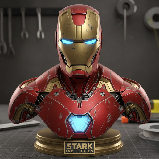 iron man helmet bust Sideshow Collectibles Iron Man Mark