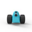 14.jpg Diecast Moteur avant dragster des neiges old school Echelle 1:25