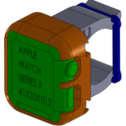 APPLE-WATCH-SERIES-9-41-mm-HOLDER-1.png APPLE WATCH SERIES 9 41MM CASE / BICYCLE HOLDER