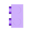 BRICK 1X2 W. 2 KNOBS.stl 48x multiple bricks legoo