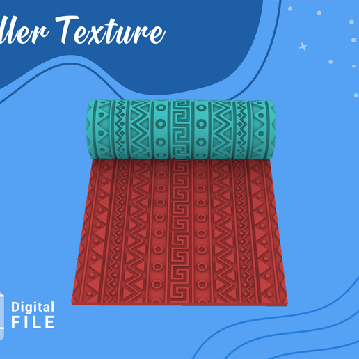 ROLLER POLYMER CLAY/EULITEC.COM/CC/COPYRIGHTED LICENSE 3D model