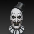 Terrifier-Headbust-1.jpg Art the Clown - Terrifier - 2 models
