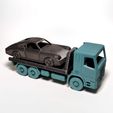 4.jpg Free STL file Print-in-Place Car Transport Module・3D print design to download