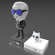 klch1.png Karl Lagerfeld with Choupette 2