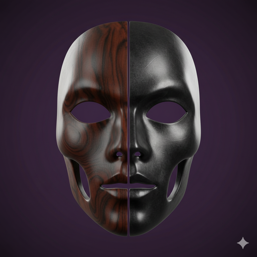 fox mask STL, tech mask STL, creepy smile mask STL, skull mask STL, zombie mask STL, decorative mask STL, cyberpunk mask STL, cosplay mask STL, gas mask style STL, tactical mask STL, wearable mask STL, post apocalyptic mask STL, engraved mask STL, front f