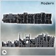 4.jpg Set of Eight Modern Ruined Buildings with Chimneys (13) - Modern WW2 WW1 World War Diaroma Wargaming RPG Mini Hobby