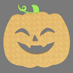 Halloween_Cookies_Pack_01_02_Render_01.png STL file Halloween Pumpkin Cookie // Design 02・3D printer model to download