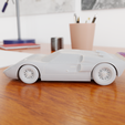 0004.png STL file 1966 Ford GT40 Mark II・3D printing model to download