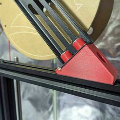 69ca4082-c5c5-4b63-9b3c-baaf2fc20603.jpg Free 3D file Angled Spool Holder Mount (Kenteclaat Remix)・3D print object to download
