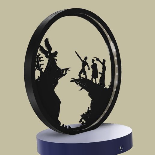 Led lamp Harry Potter - Star Trek - The Punisher - Mortal Kombat - Alice - Batman - Joker