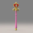 spiral_heart_moon_rod.png Sailor Moon - Spiral Heart Moon Rod - Original Series version
