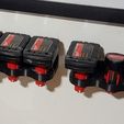 20230525_180449~2.jpg Enhanced Milwaukee Tool M12 Battery Wall Mount - Triple