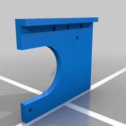 fanplate0.png Бесплатный 3D файл Tronxy P802e Часть монтажной пластины вентилятора охлаждения・Модель 3D-принтера для скачивания