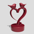 Shapr-Image-2024-04-08-142828.png Heart statue, Love birds, Decorative Love Figurine, Valentine's Day, anniversary gift, birthday