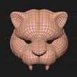 Z1.jpg Máscara de jogo de lula - Máscara de tigre Vip Cosplay Modelo de impressão 3D