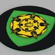2.png Tyrell House - Juego de Tronos Logo Leon  Posavasos