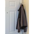 CHwGreyCt.jpg Gancio per cappotto o per asciugamano per il perno della cerniera