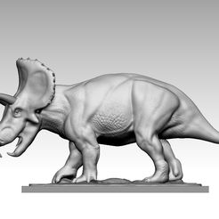 1.jpg STL file Triceratops Horridus - Statue for 3D printing・3D printing template to download, VFB_Paleoart