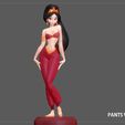 19.jpg JASMINE PRINCESS SEXY STATUE ALADDIN DISNEY ANIMATION ANIME CHARACTER GIRL 3D print model