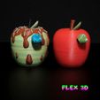Apple-Eggs-Worm-4.jpg Flex 3D Яблочные яйца с червяками