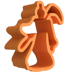 Faucheuse.png Halloween cookie cutter - Grim Reaper