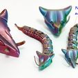 pen-drive.jpg Fox‑Snake Modular System 🐍 – Articulated Desk Organizer & Wall Decor | 3D Printable Hybrid Creature