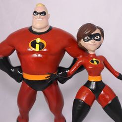 IMG_3278.JPG The Incredibles (Mr. Incredible and Elastigirl)