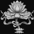78.1.jpg 佛教莲花浮雕