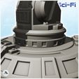 7.jpg Ion gun turret with shield (3) - Future Sci-Fi SF Post apocalyptic Tabletop Scifi