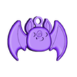 hardprint_halloween_bat.stl Llavero de murciélago de Halloween