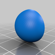 Ammo_Top.png Download free STL file Paintball Rubber Ammo • 3D print object, RQRBakerMan