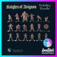Knights of Avignon Nobility Bundle Va Knights of Avignon - Fantasy Football Knight Team - Nobility Bundle