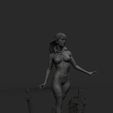vampirella-3d-model-stl-5.jpg Vampirella Sexy Statue  STL File for 3D Print