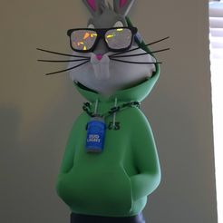 Bugs bunny urban vibes Fan art (multiparts/3mf)